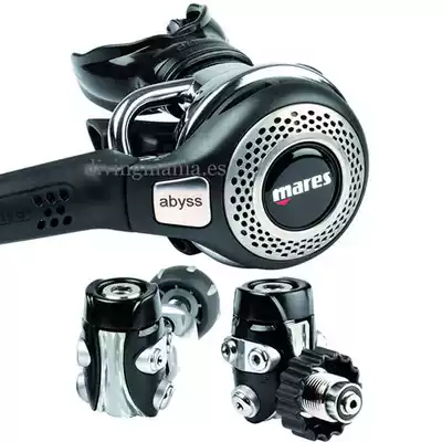 Mares Abyss 52 Abyss 52 diving suction regulator stage one head two head diving equipment