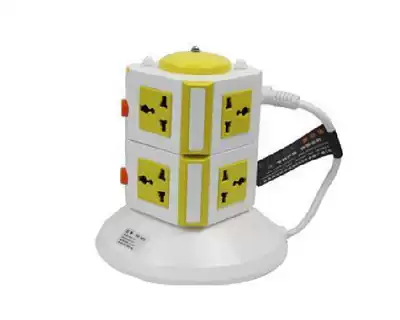 Feilu rder power converter 2-layer combinable socket plug-in engineering plastic RD-602