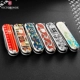 Nguyên bản nhập khẩu Vickers Swiss Army Knife 58mm model mini nhiều màu sắc đa chức năng dụng cụ đa năng Victorinox Swiss Army Knife