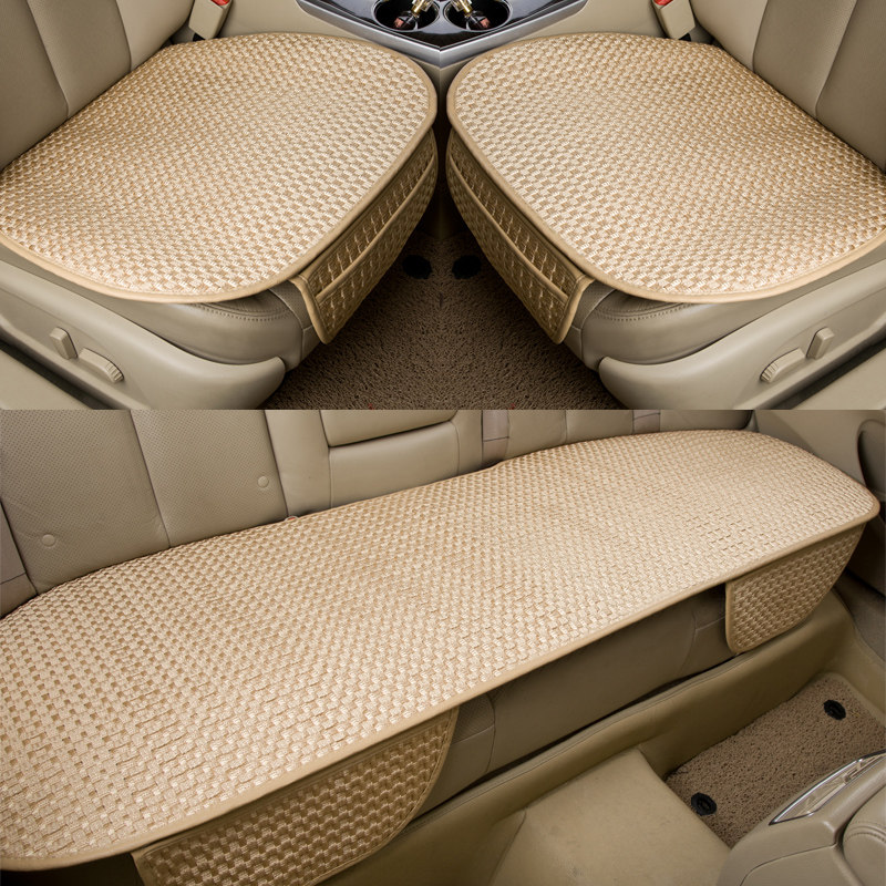 小方垫夏季汽车坐垫冰丝单张凉垫个座垫适合全部车型通用加宽加大