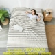 Khách sạn giường chăn che đi du lịch du lịch ánh sáng trên giường mỗi bẩn túi ngủ miếng bông lớn mỏng 12 khách sạn - Túi ngủ túi ngủ du lịch siêu nhẹ