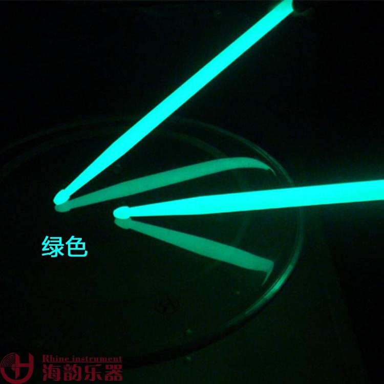 Glow-in-the-dark steel hammer glow-in-the-dark drum Kit Drum stick Drum hammer 5a Glow-in-the-dark drum stick