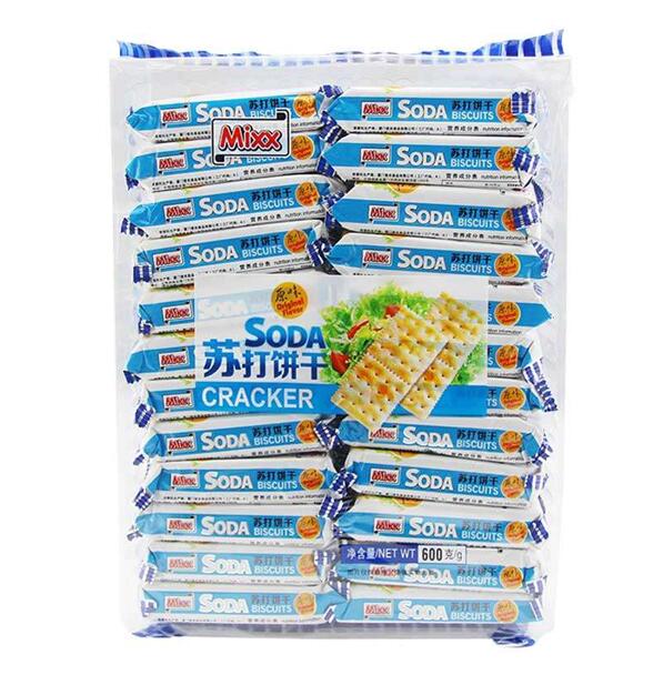 【苏宁易购】Mixx 特级Soda原味苏打饼干 600g