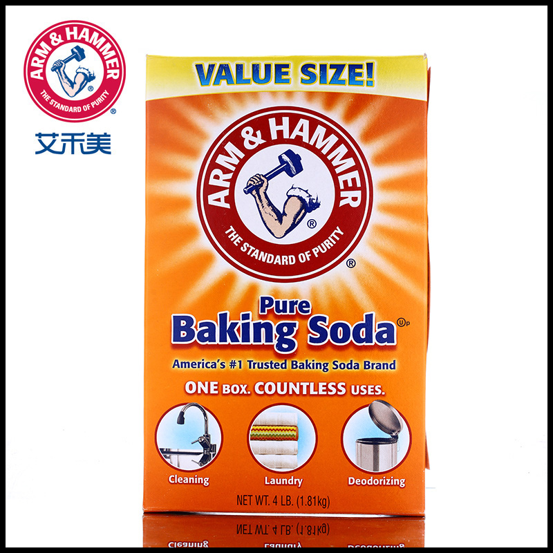 艾禾美小苏打粉1.8kg天然清洁剂食品烘焙多用途厨房油污清洗进口