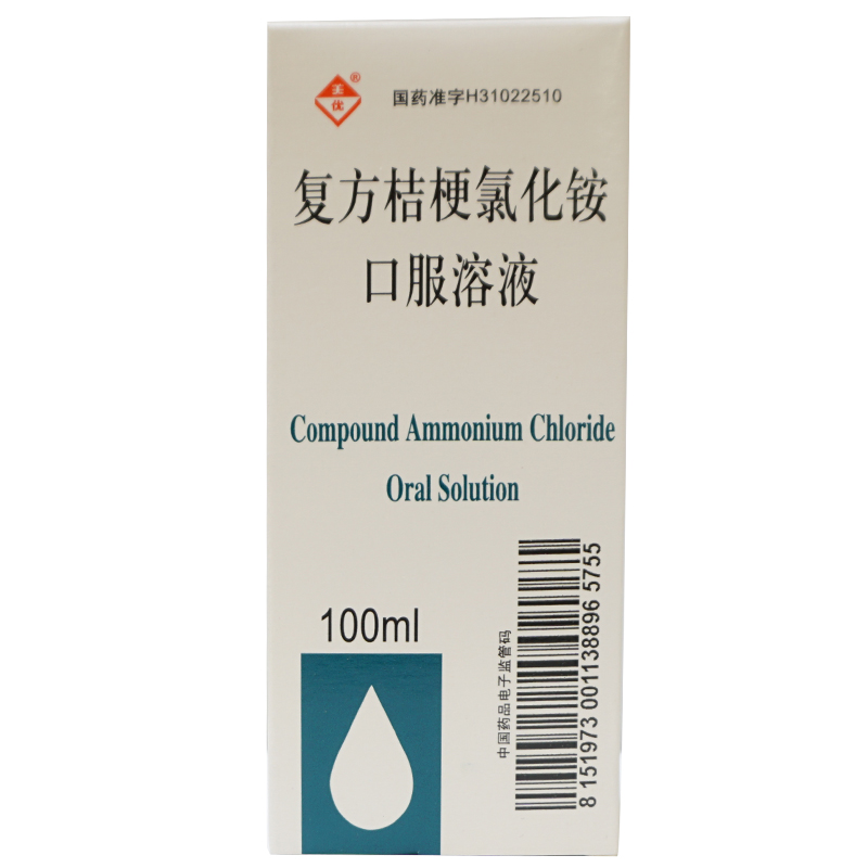 美优 复方桔梗氯化铵口服溶液 100ml*1瓶/盒