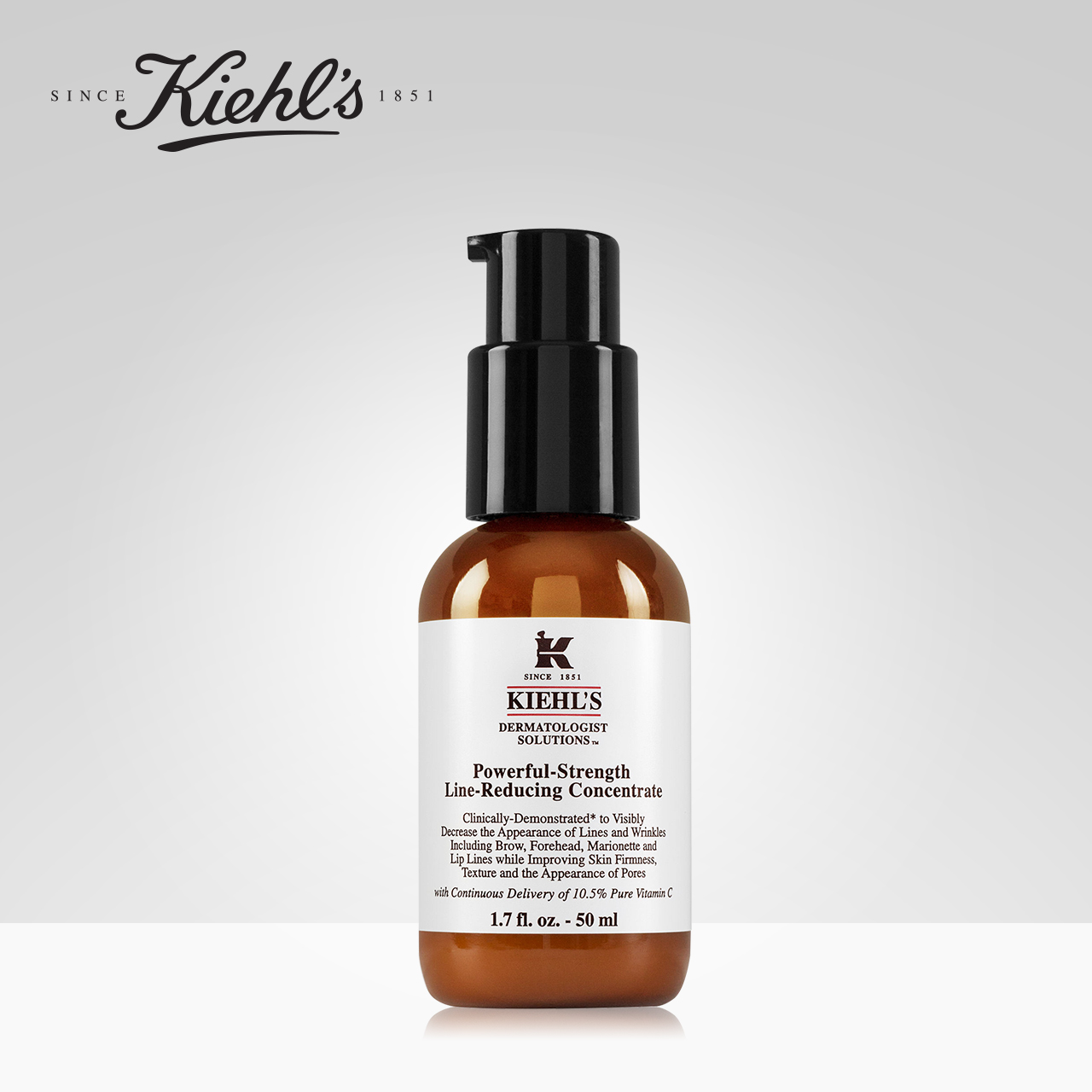Kiehl's科颜氏维生素C紧肤精华乳液50ml 淡褪细纹改善肌肤质地提