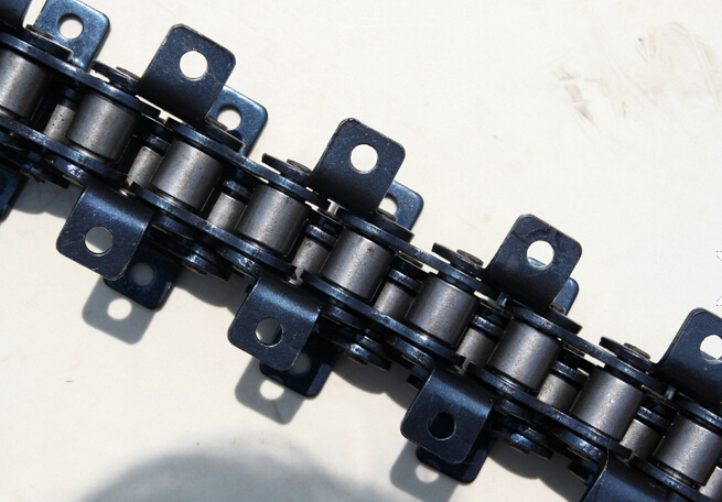 Industrial conveyor Single row double side curved plate chain with ears 08B 10A 12A 16A 20A 24A