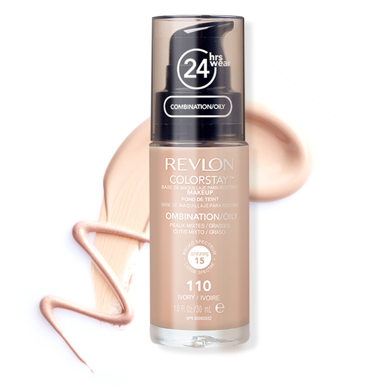 Revlon/露华浓新版美国 不脱色粉底液30ml保湿遮瑕不脱妆白皙