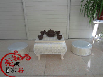 Japanese and Korean Style Bamboo Woven Storage Tatami Coffee Table Small Coffee Table Bay Window Table Balcony Floor Table Small Table Coffee Table