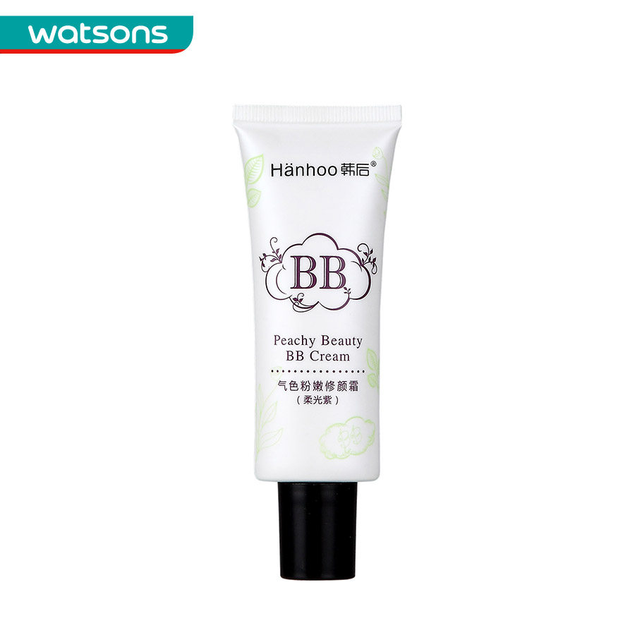 【屈臣氏】 韩后气色粉嫩修颜霜(柔光紫)40克