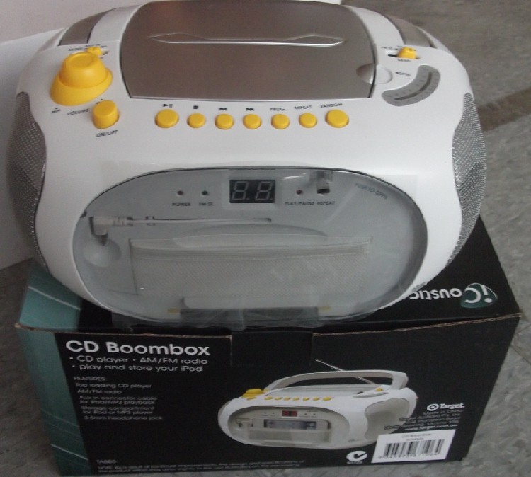 Special price portable CD machine bread CD machine Apple and mobile phone sound learning machine fetal teaching machine CD machine