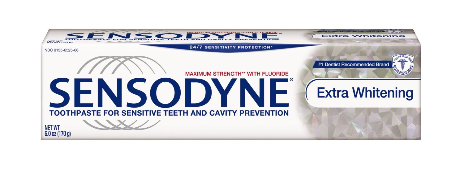 100% US original imported Sensodyne professional repair anti-moths quick-impact and strong effect whitening toothpaste 