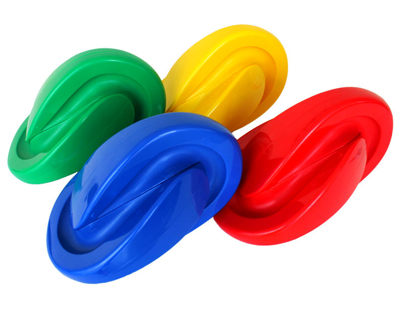 Kindergarten upper and lower turntable small ball relay feel integrated training equipment Children balance force teaching aids eye-hand coordination