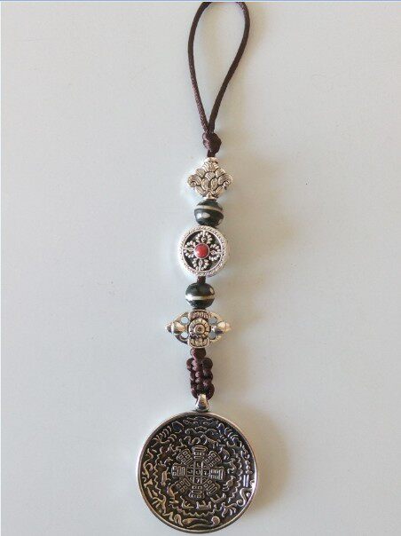 Nine palaces gossip amulet map Vajra cross pestle