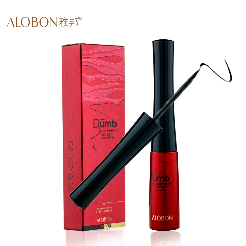 ALOBON/雅邦哑光明晰防水眼线液笔4ml防水不晕染持久定妆正品眼妆