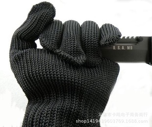 Anti-edge anti-stab-proof and anti-glove labor-protection glove authority detection 5-level Kevlar stainless steel wire cut-proof glove