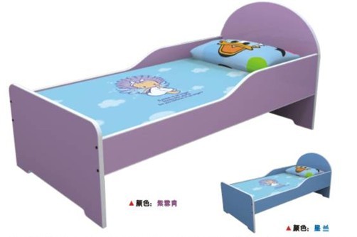 Early education kindergarten parent-child garden children fireproof board toddler bed children's bed durable baby bed