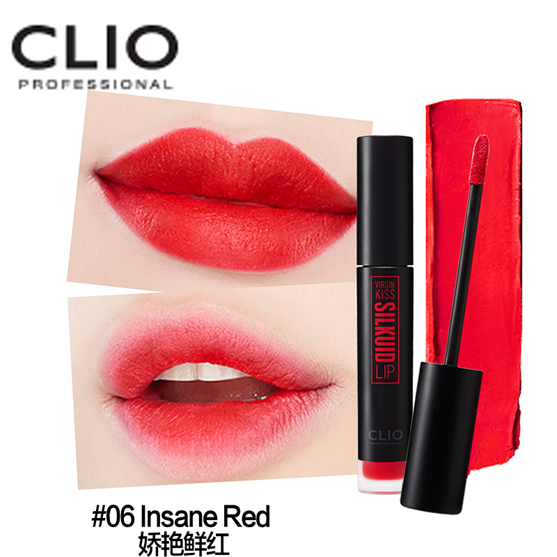 Clio/珂莱欧少女之吻丝润唇彩  持久 不晕染 水润保湿 新哑光唇彩