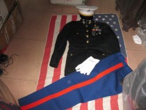 Molguo USMC lieutenant uniform suit 40R 8 5 new fake one penalty three moldguo system