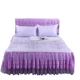 phong cách mùa hè phần giường ren bedspread váy của máy lạnh ghế lụa băng bộ Ruanxi khăn trải giường của ren 1.5m1.8 trượt mét - Váy Petti drap giường có viền Váy Petti