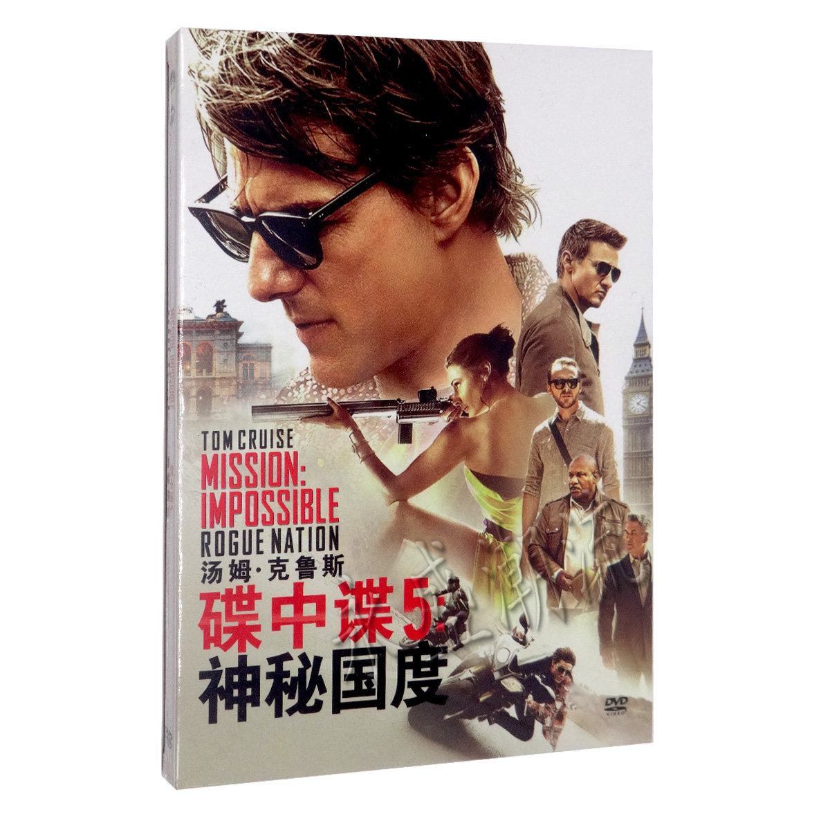 正版电影 碟中谍/谍中谍/碟中碟5:神秘国度 DVD9光盘 汤姆克鲁斯