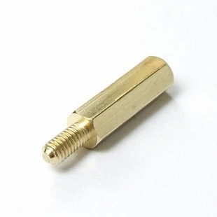 15 6 bronze column 15 mm high 15MM bronze column M3 hexagonal copper column spacer column