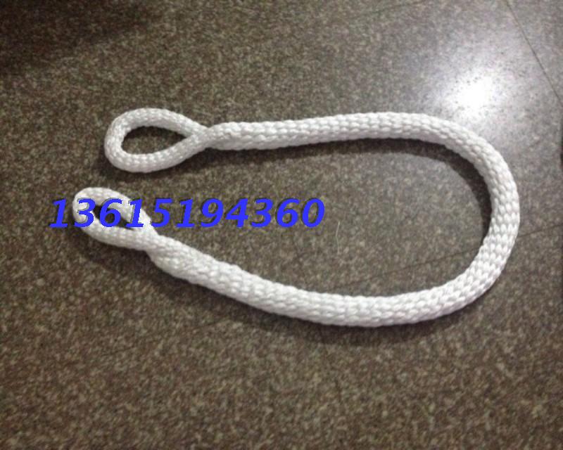 1T nylon hoisting rope 1 ton Both ends buckle hand woven sling round sling 1t1M2M3M4M5M