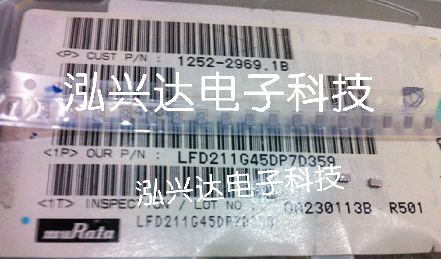 LFD211G45DP7D359 0805 1450MHZ patch RF filter