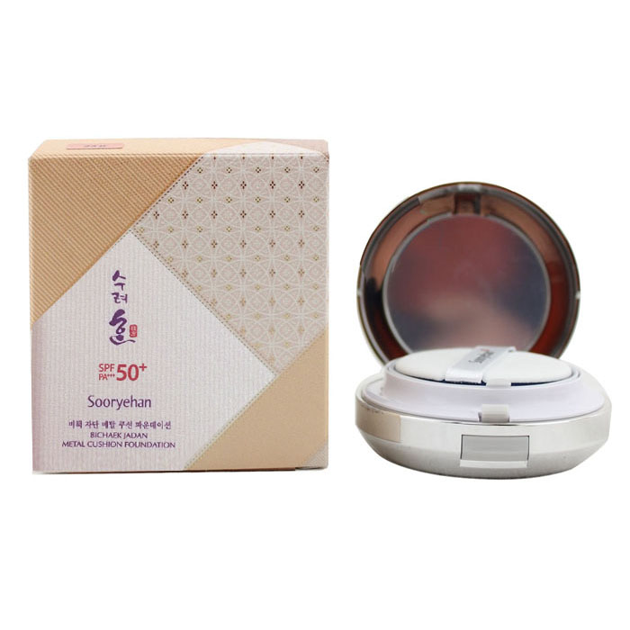 授权代理LG秀雅韩凝顔白玉镜垫粉底液SPF30(气垫BB)配替换装韩国