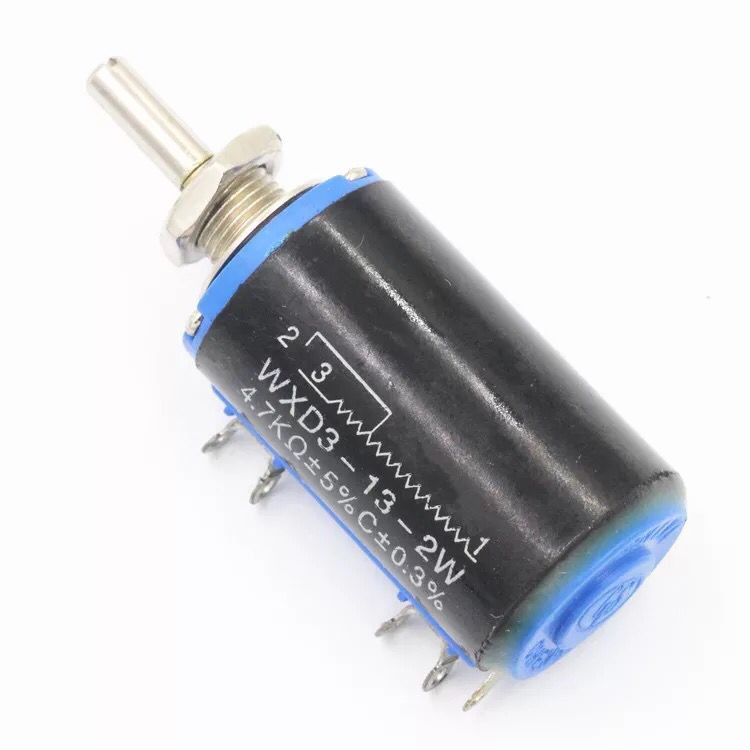 ARTHYLY WXD3-13-2W 4 74K7 multi-ring wire bypass potentiometer precision multi-ring knob cap 10k adjustable