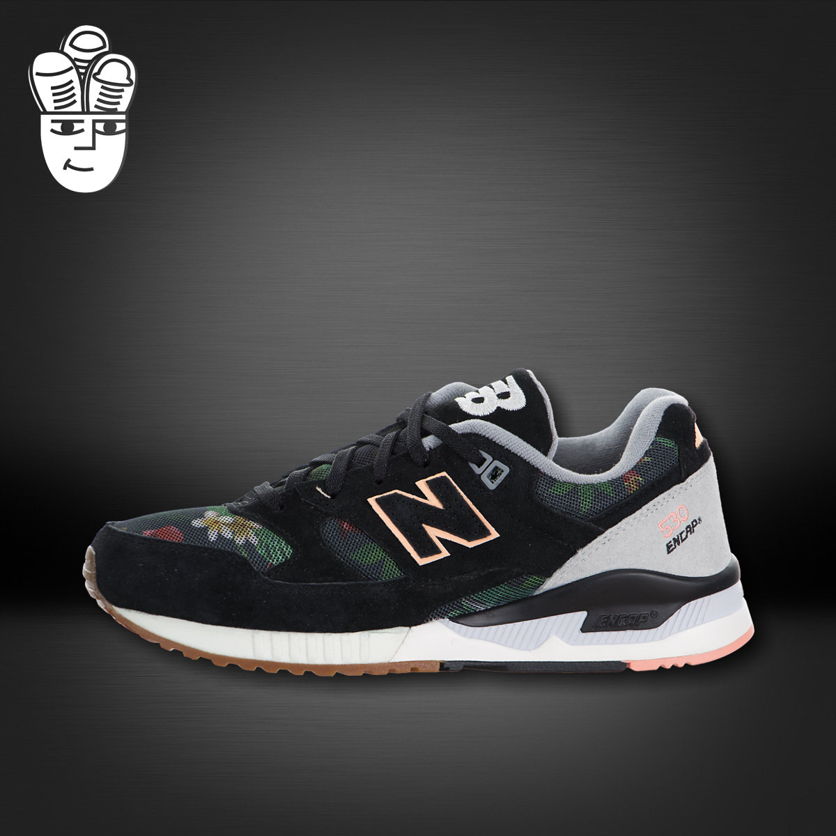 New Balance 530 NB女子复古跑步鞋 时尚花卉网布 运动休闲鞋