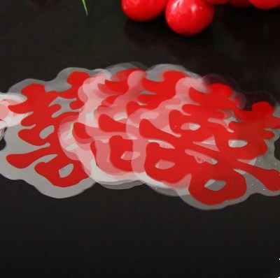 Small Static Joy Words Up Stairs Happy Wedding Celebration Wedding Celebration Items Furniture Window Flowers Self-Wedding Wedding Decoration fabric Grand full