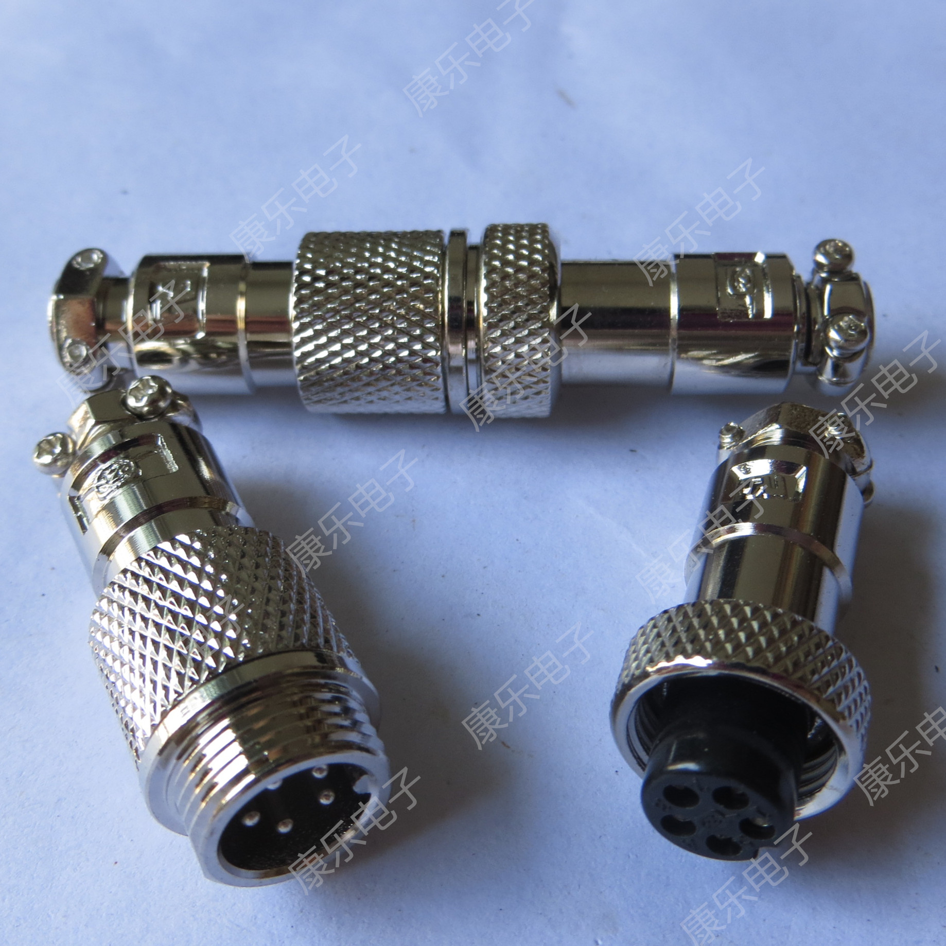 (Heavy and strong)aviation plug socket 12M-5A 5K 5-core connector plug-in connector