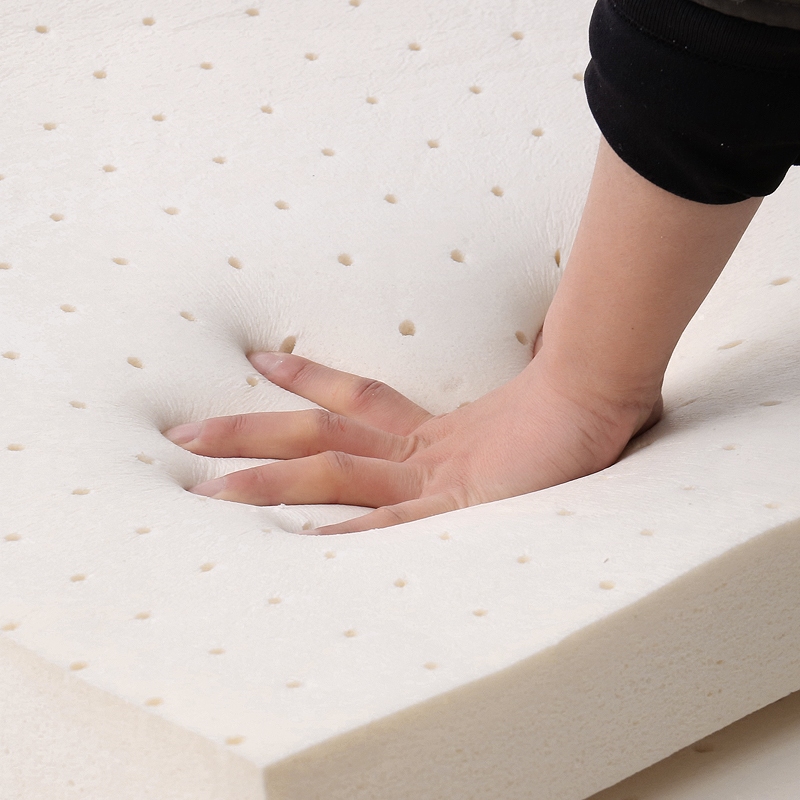 Natural Latex 3CM Mattress Student Dormitory 5CM Latex Cushion Removable Wash Thickened Tatami Latex Upholstered Bedding