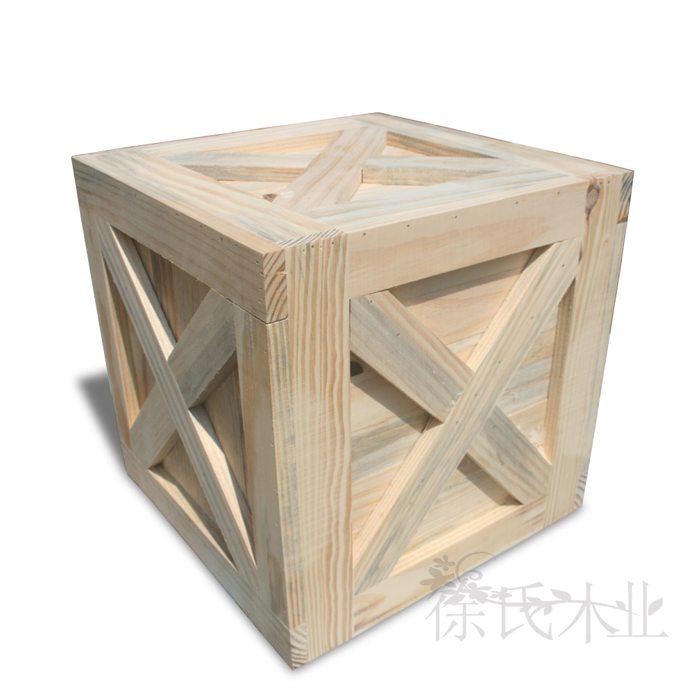 Wooden Box Creative Photo Photo Photographic Props Industrial Wind Furnishing Square Log Bar Decorations Scene Arrangement