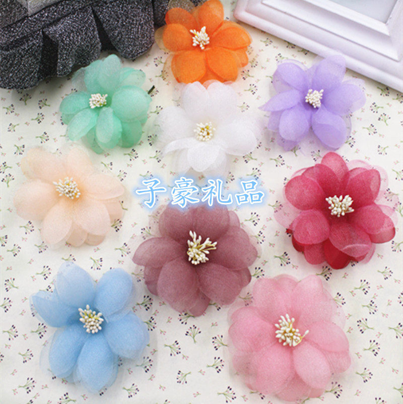 Wedding flowers simulation flowers DIY hair decorative bust hat decoration flowers accessories explosive wedding dress flowers