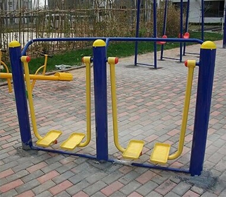 Outdoor fitness equipment single double triple space walker outdoor park square community outdoor path