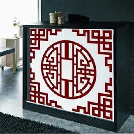 Wall stickers glass stickers post cupboard stickers with vintage vintage windows diagonally attached shop windows glued to the best