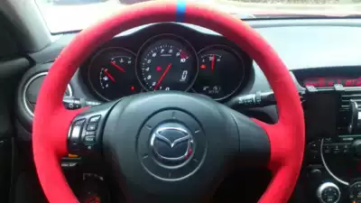 Physical construction all Mazda 2 3 6 RX8 alcantara nappa steering wheel foreskin modification