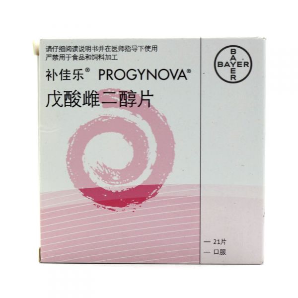 补佳乐 补佳乐 戊酸雌二醇片 1mg*21片/盒