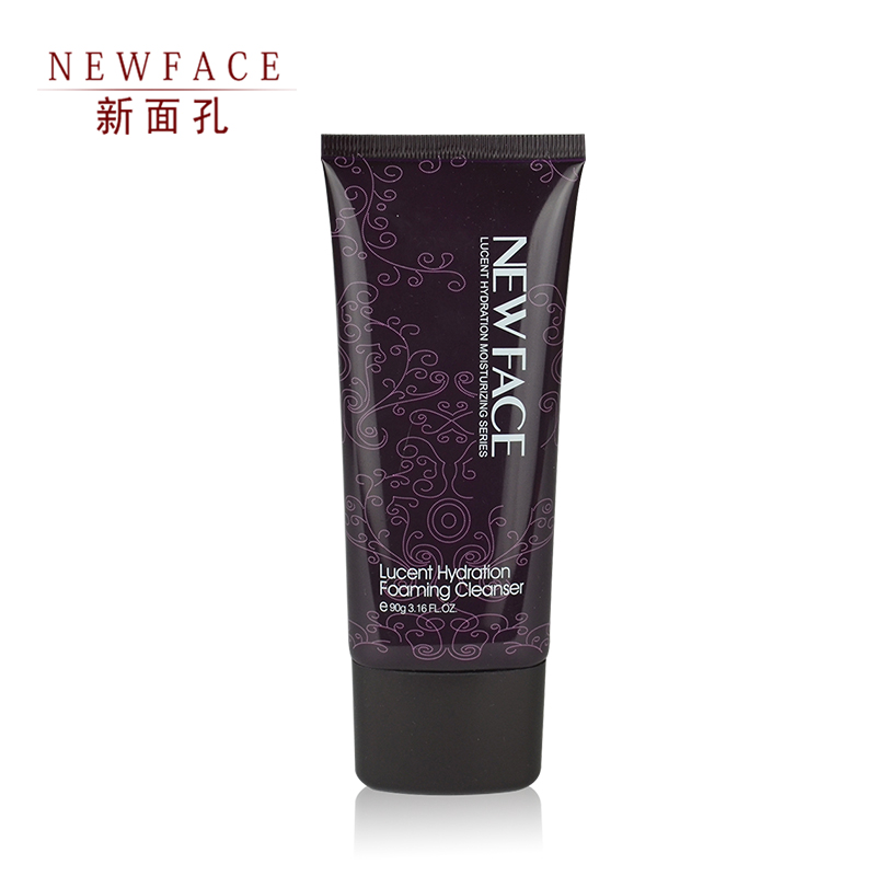 NEW FACE/新面孔晶透补水洁面膏90g晶透水润保湿系列护肤化妆正品