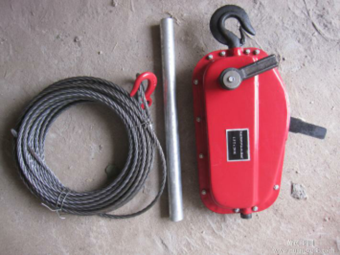 Steel Wire Rope Hand Hoist Manual Plinth External Wall Lifting Tool Lifting Hoist Pulling Hand Rocking Hanging Basket