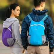 Túi da du lịch ba lô nam nữ mô hình siêu nhẹ túi thể thao gấp túi leo núi ngoài trời ba lô xách tay - Ba lô