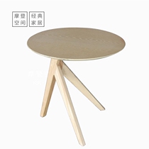 Nordic Solid Wood Tea Table Classic Designer Decent Board Room Talks Coffee Table Creative Art Fashion Magazines Furniture