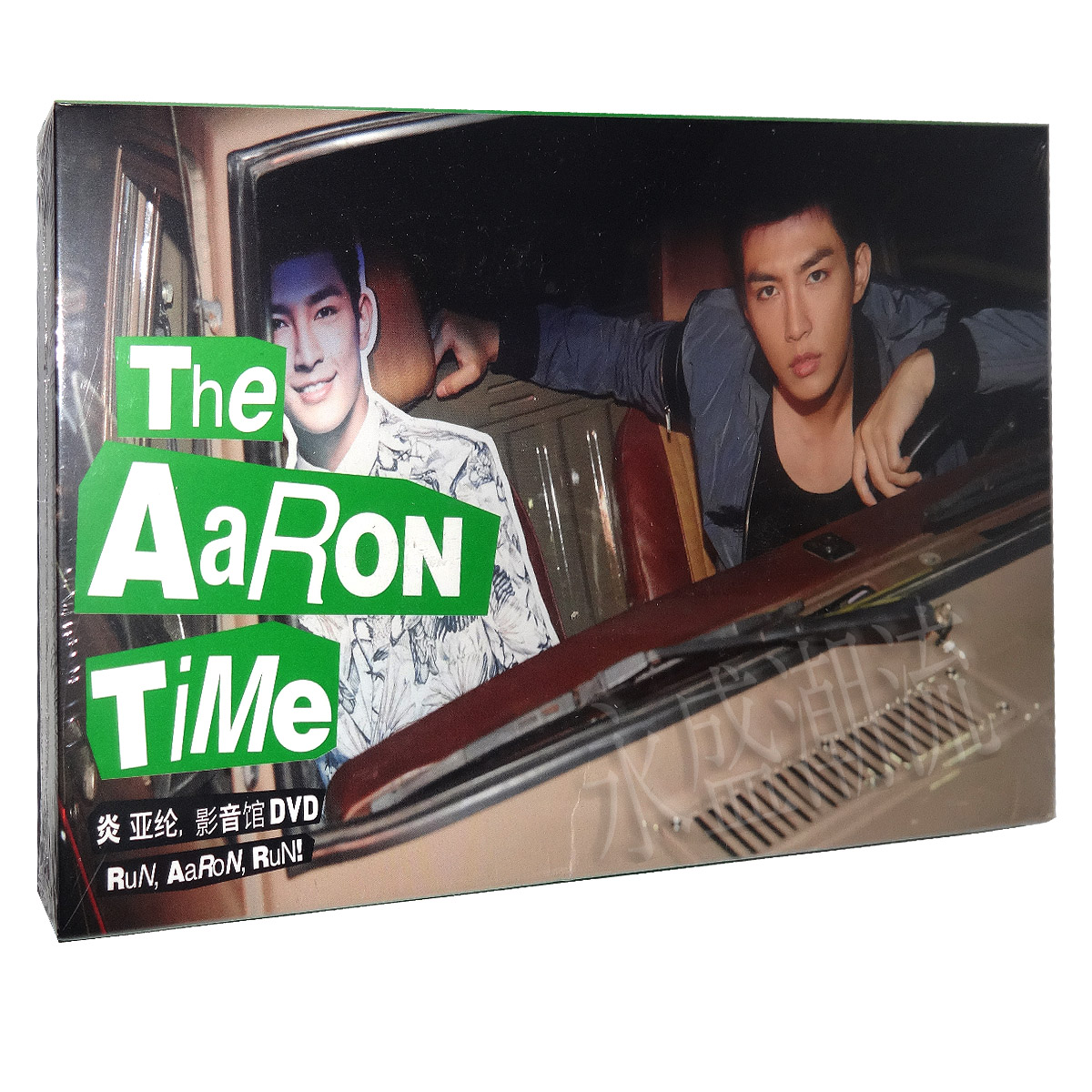 正版现货 炎亚纶:The Aaron Time影音馆(DVD9+32页写真)2015专辑
