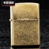 Zippo более светлый подлинный чистый медный цветок песок Золотой цветок.