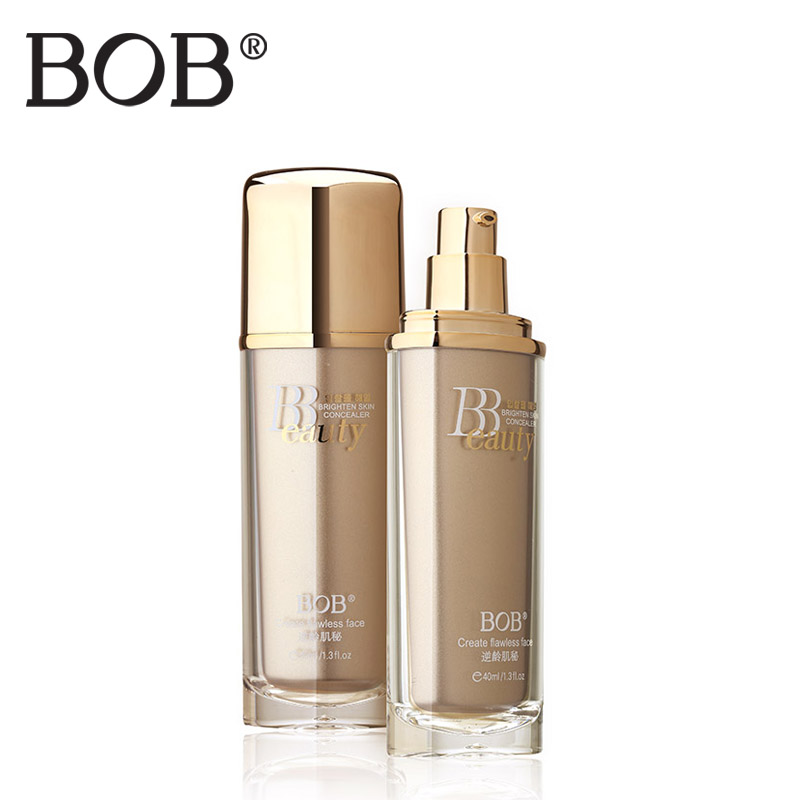 BOB新款高端系列凝彩至真修颜BB霜 保湿美白遮瑕粉饼霜控油隔离霜