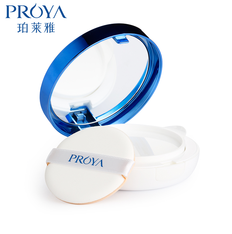PROYA/珀莱雅雪肌舒颜粉凝霜 气垫CC霜 裸妆遮瑕保湿 正品BB霜