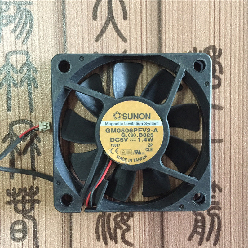 SUNON 6cm USB Ultra Thin Fan Maglev 6010 5V 1 4W GM0506PFV2-A