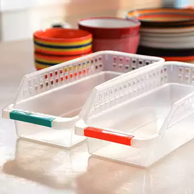 A1 Japanese refrigerator storage box frozen sorting box vegetable beverage sorting storage compartment finishing